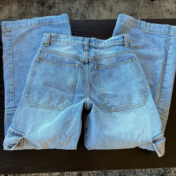 Brandy Melville Denim - brandy melville wide leg cargo jeans